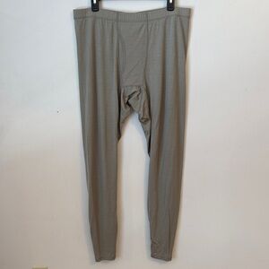 Kuiu Men’s 100% Merino Wool Base Layer Bottoms Long Johns Tan Size XL Hunting